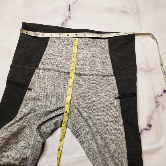 C9 by CHAMPION black & white chevron leggings M - Picture 10 of 11